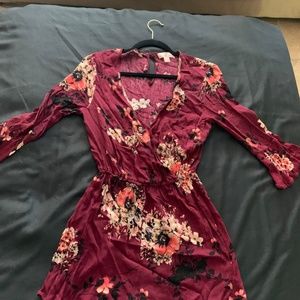 Cute flowery romper